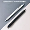 Tombow Mechanical Pencil Mono Graph Fine 0.3/0.5mm Metal Comfort Grip Japanese Writing Stationery for Detailed Work /Sketch/Draw 2