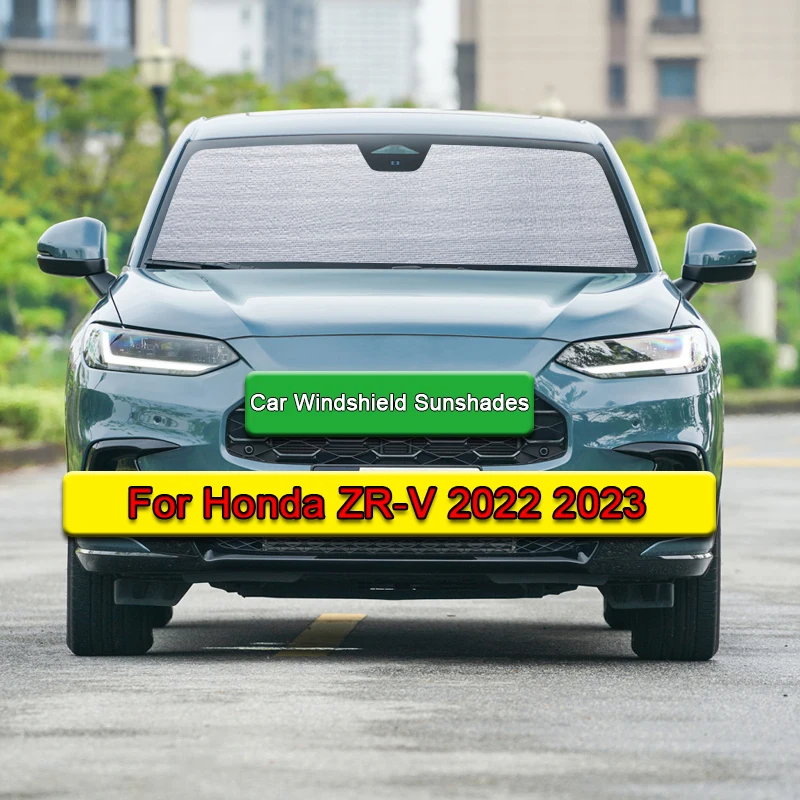 

Car Sunshades UV Protection Curtain Sun Shade Visor Front Windshield Cover Protect Privacy Accessories For Honda ZR-V 2022 2023