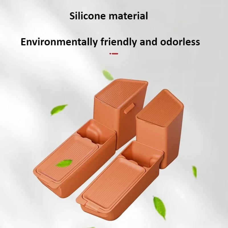 For AITO 8 M8 2025 Car Door Lower Storage Box Waterproof Front or Rear Doors Silicone Storage Organizer Tray Container Accessory detail image 3