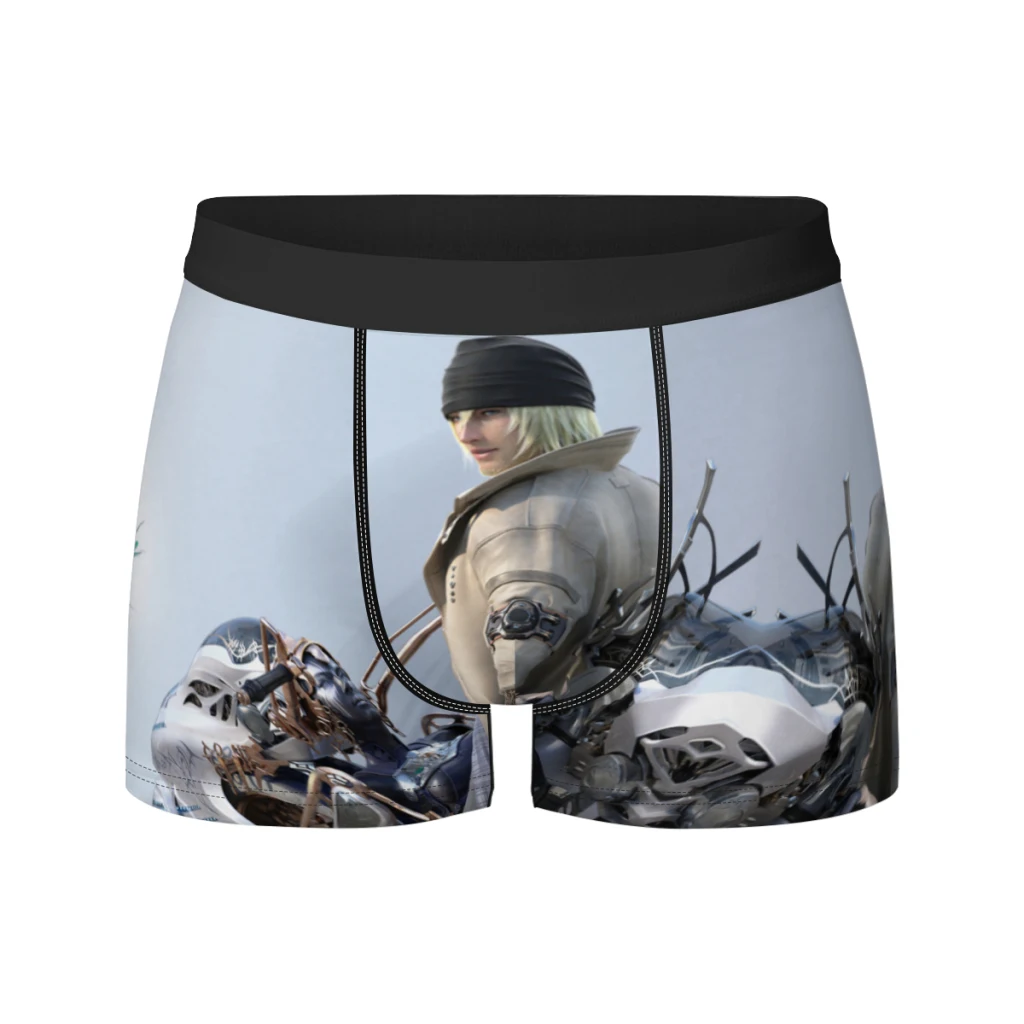 thumbnail image 1 of FFinal-Fantasy-XIII Calzoncillos tipo bóxer elásticos de seda de leche transpirables para hombre, calzoncillos tipo bóxer 3D, 1 of 5
