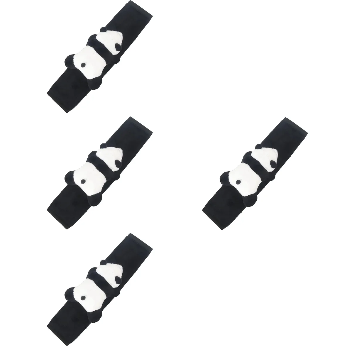 

4 Pieces Belt Auto Seat Strap Pads Protector Cars Seatbelt Covers for Adults Cute Shoulder Cushion