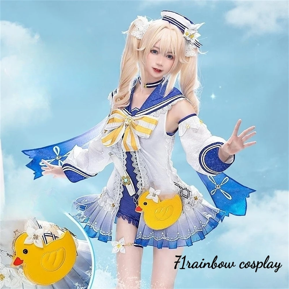 

Barbara Cosplay Game Genshin Impact Barbara Gunnhildr Cosplay Costume Swimsuits Lovely Bikini Genshin Impact Sexy Cosplay