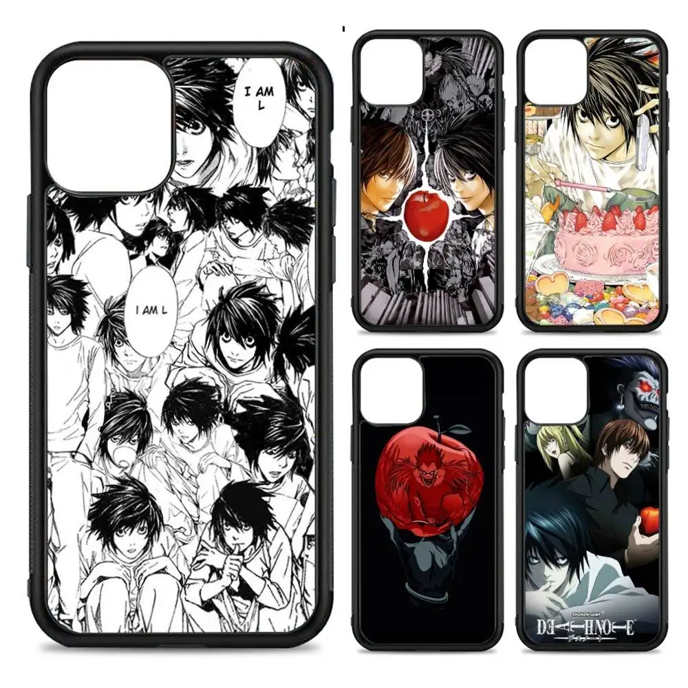 Death Note Anime Silicone Phone Case - Premium Protective Cover