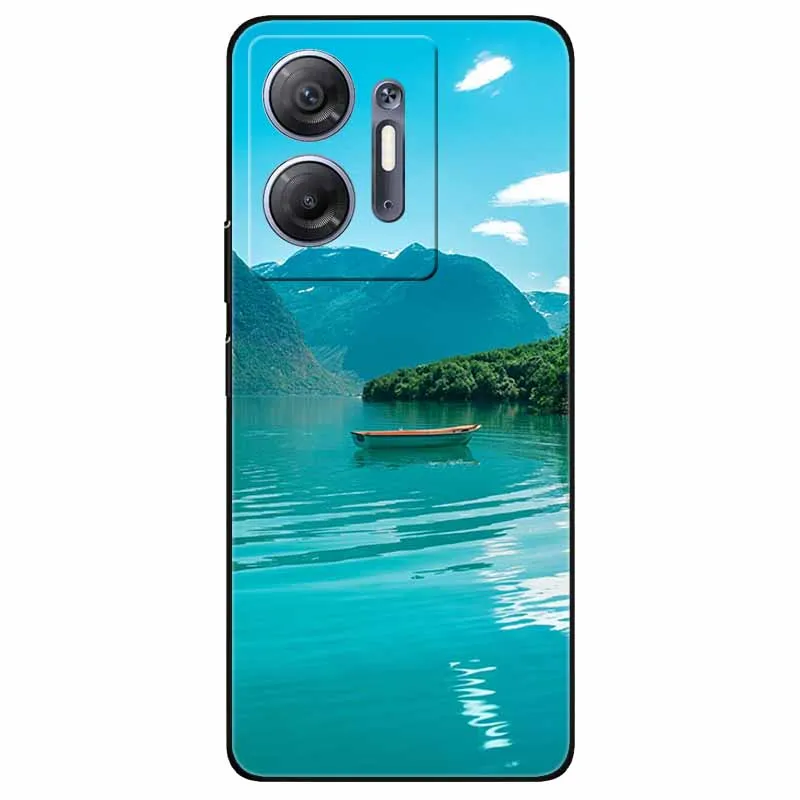 Lovely Silicone TPU Soft Phone Cover - Shockproof  Shell with Cute Cat Design