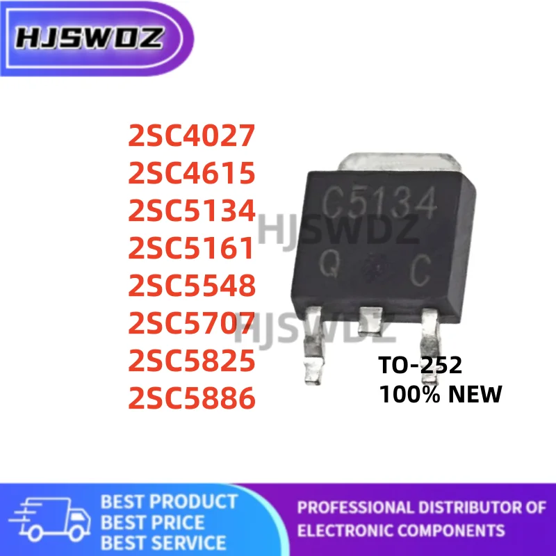 10Pcs High-Quality Transistor Set