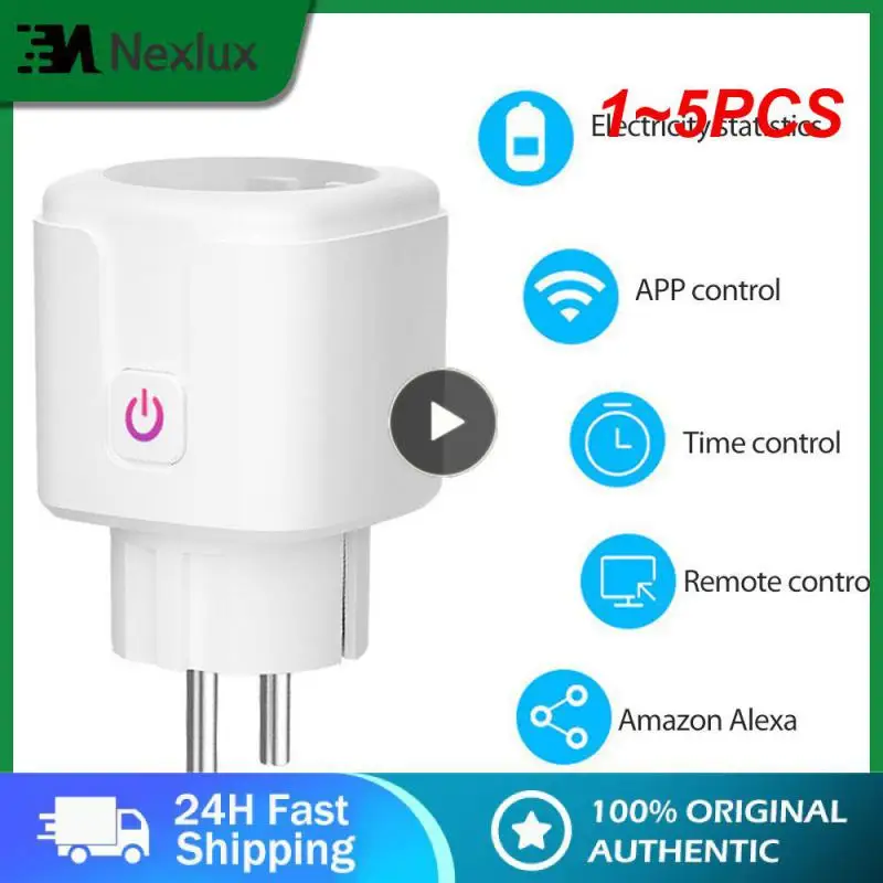 

Умный адаптер с Wi-Fi, 16 А, 1-5 шт.