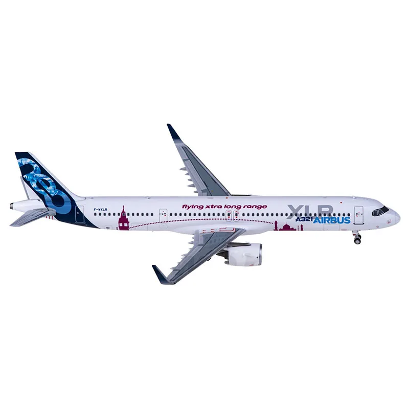 

Литая модель самолета 1:400 масштаб NG13089 A321 A321LR, модель самолета для взрослых, коллекционные сувенирные подарки