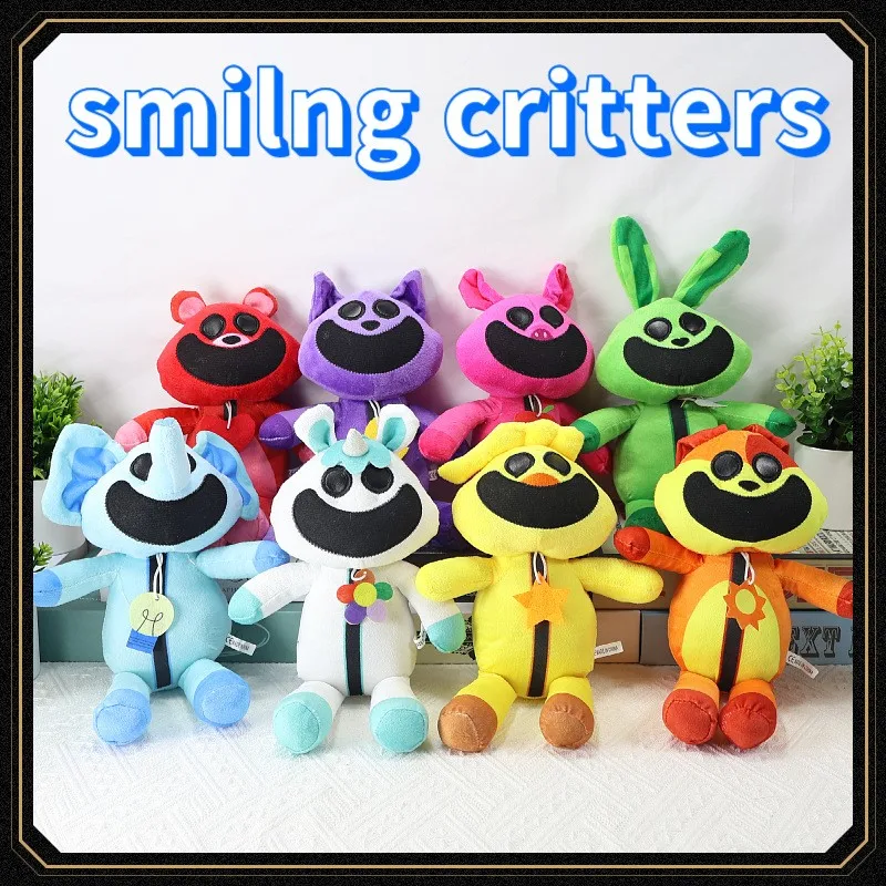 Chapter 3 Game Doll Smiling Critters Smiling Horror Animal Dolls Plush Toys ceramic jewelry dish critters ring holder display tray storage dessert elegant trinket ceramics decorative animal figurine