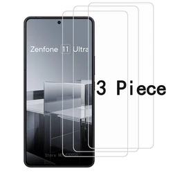 3 - Piece Ultra - Clear Tempered Glass Screen Protector with Full Coverage and 9H Hardness for Asus Zenfone 11 Ultra (3 piece)