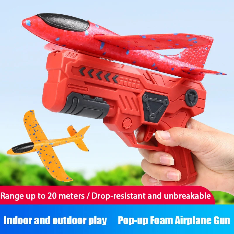 Children's Foam Ejection Aircraft Toys Parent-Child Interaction Outdoor Foam Aircraft Park 6
