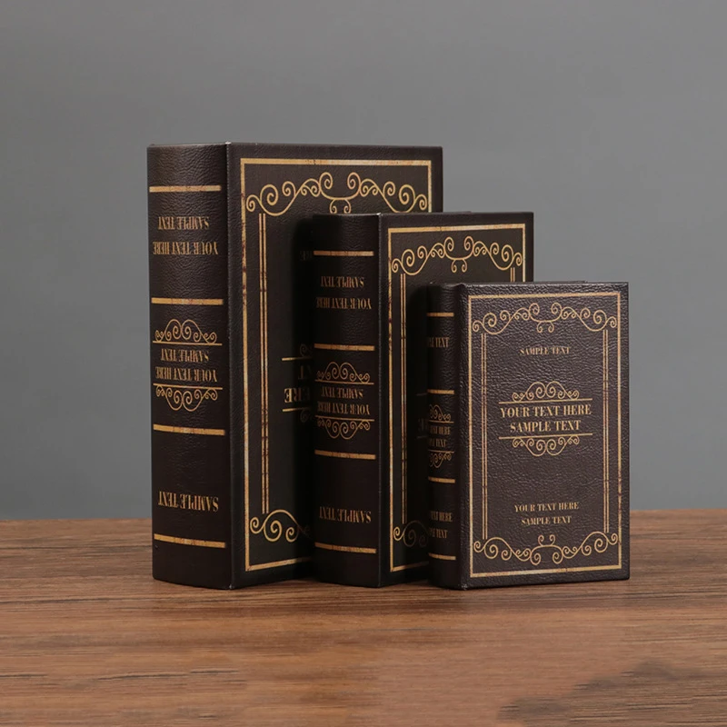 Американская Европейская версия коробки для книг креативное украшение дома и