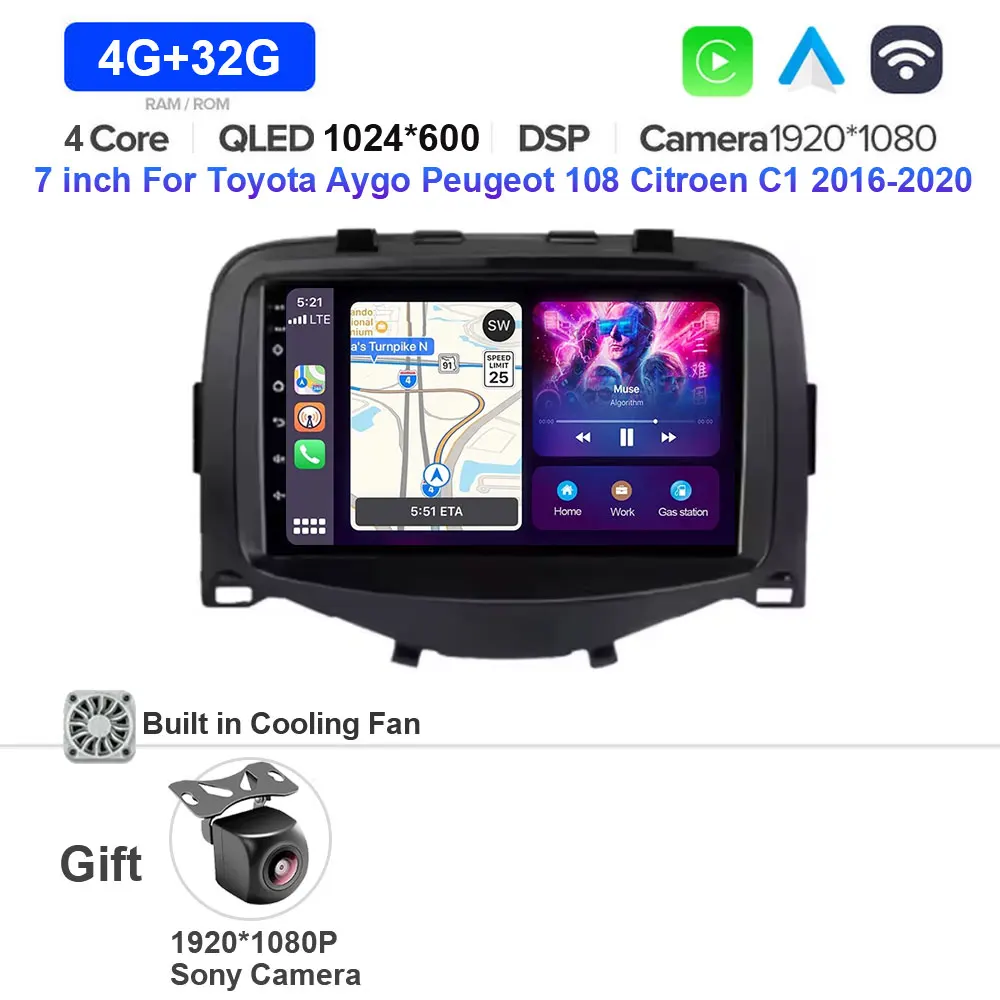 4G-32G CAM