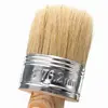 New Home Use Brush Wooden Handle Painting Wax Brushes 185mm Long Round Bristle Chalk Oil Paint DIA 3