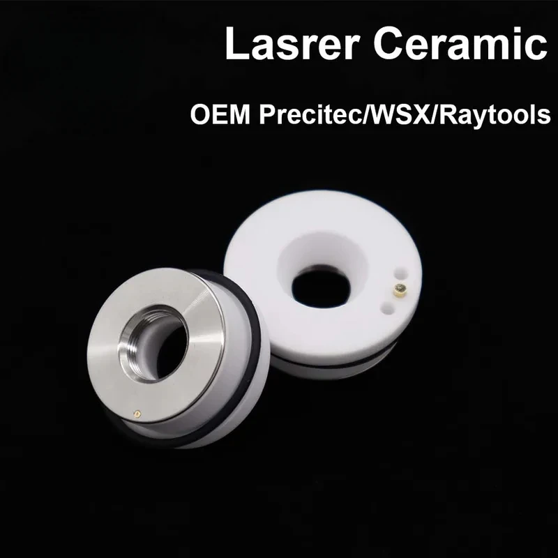 Cloudray Laser nozzle ceramic rings Dia. 28/24.5mm OEM Precitec for fiber laser cutting head P0571-1051-001
