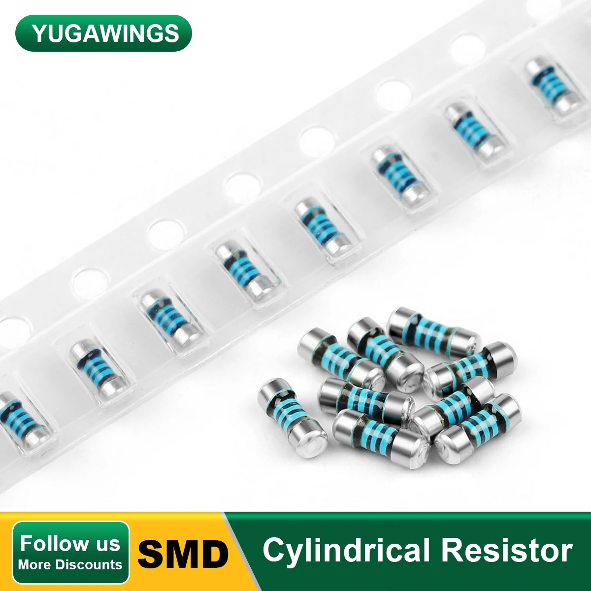 50pcs Metal Film Precision Resistor 0204 0207 Color Ring Smd Resistor 50pcs-metal-film-precision-resistor-0204-0207-color-ring-smd-resistor