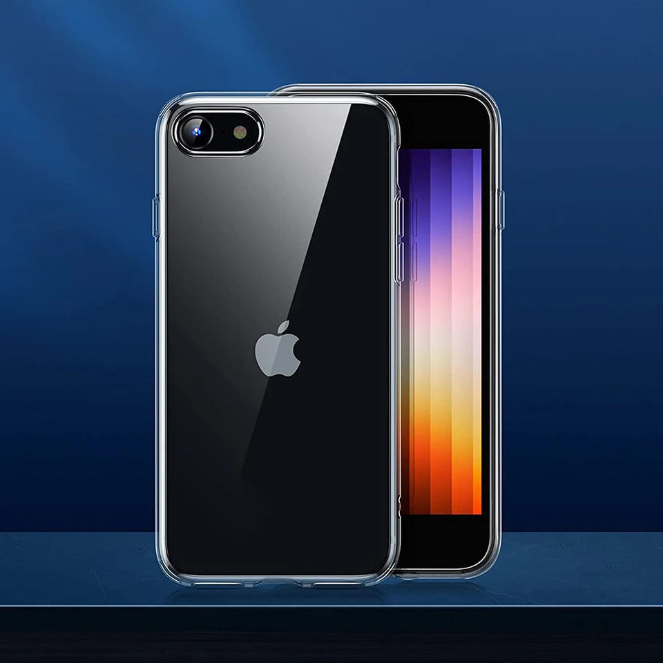Cover Custodia In Silicone TPU Trasparente Per IPhone 7/8/SE 2020/2022 – Morbida E Sottile