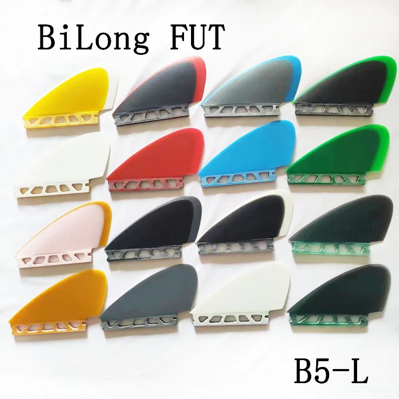 B5-L Surf Fins BiLong Futures Fin Wake Surfing Surfboard Fins Skimboard Fiberglass Indoor Surfboard Short Fin Small Side