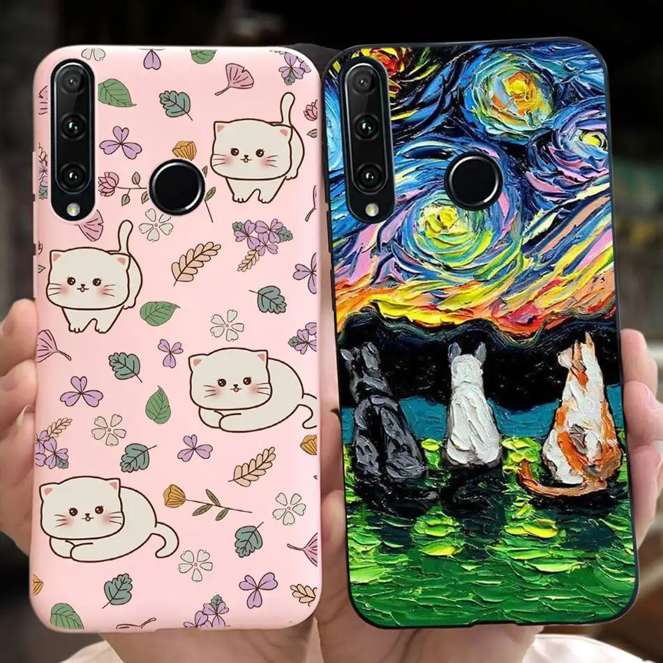 Lovely Cartoon Candy Color Soft Silicone TPU Phone Case Back Cover