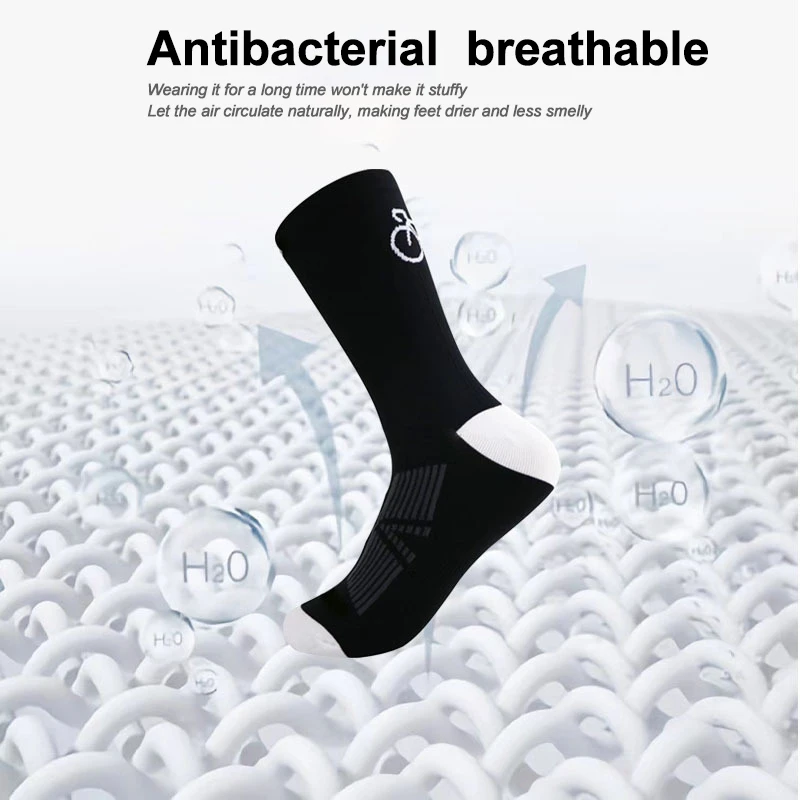 1/3pairs Professional Cycling Socks Sweat-Absorbing Breathable Road Bicycle Socks High Quality Outdoor Racing Cycling Socks