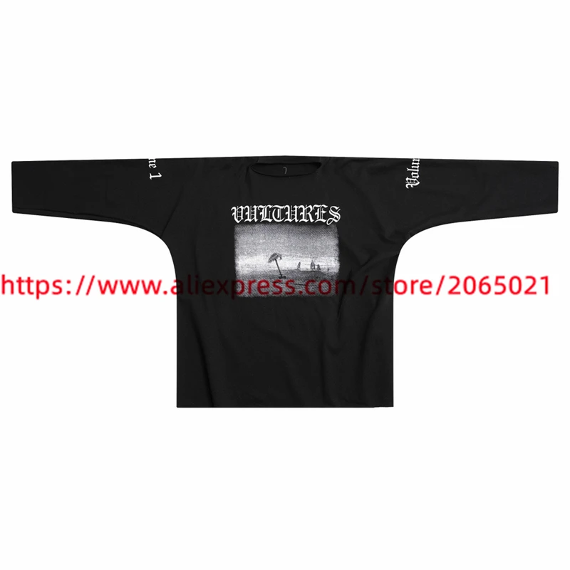 yzy  VULTURES 　Tシャツ YZY Vultures Box T White T-Shirt Size 3 Kanye L/XL Brand New