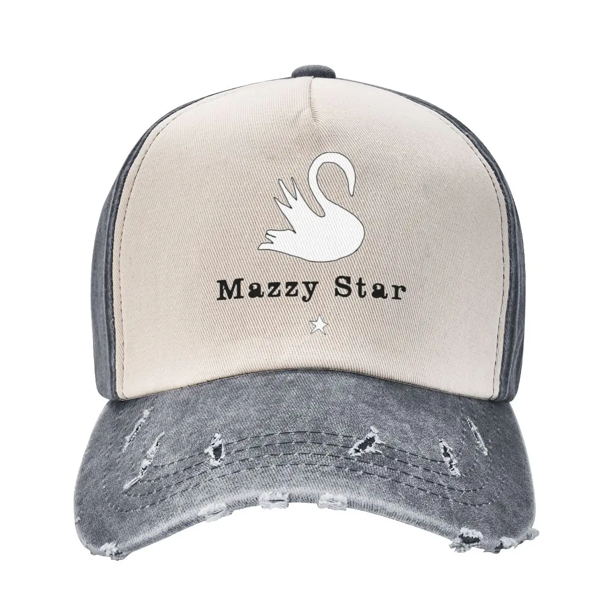 

Vintage Mazzy Star Baseball Cap Unisex Distressed Washed Sun Cap Outdoor Workouts Caps Hat