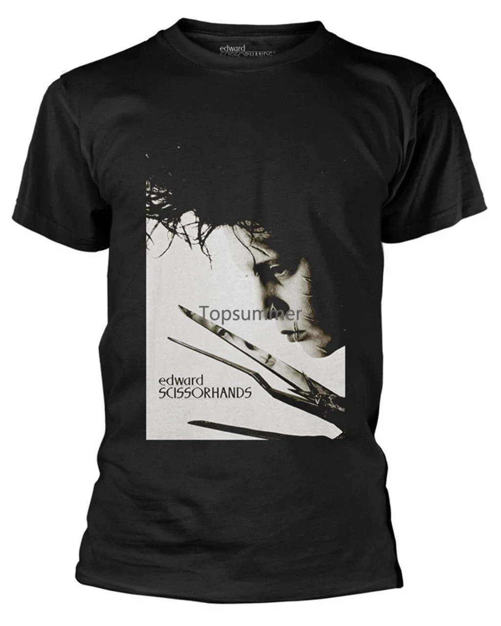 

Edward Scissorhands Movie Poster T-Shirt New & Official! Cotton T-Shirts Fashion