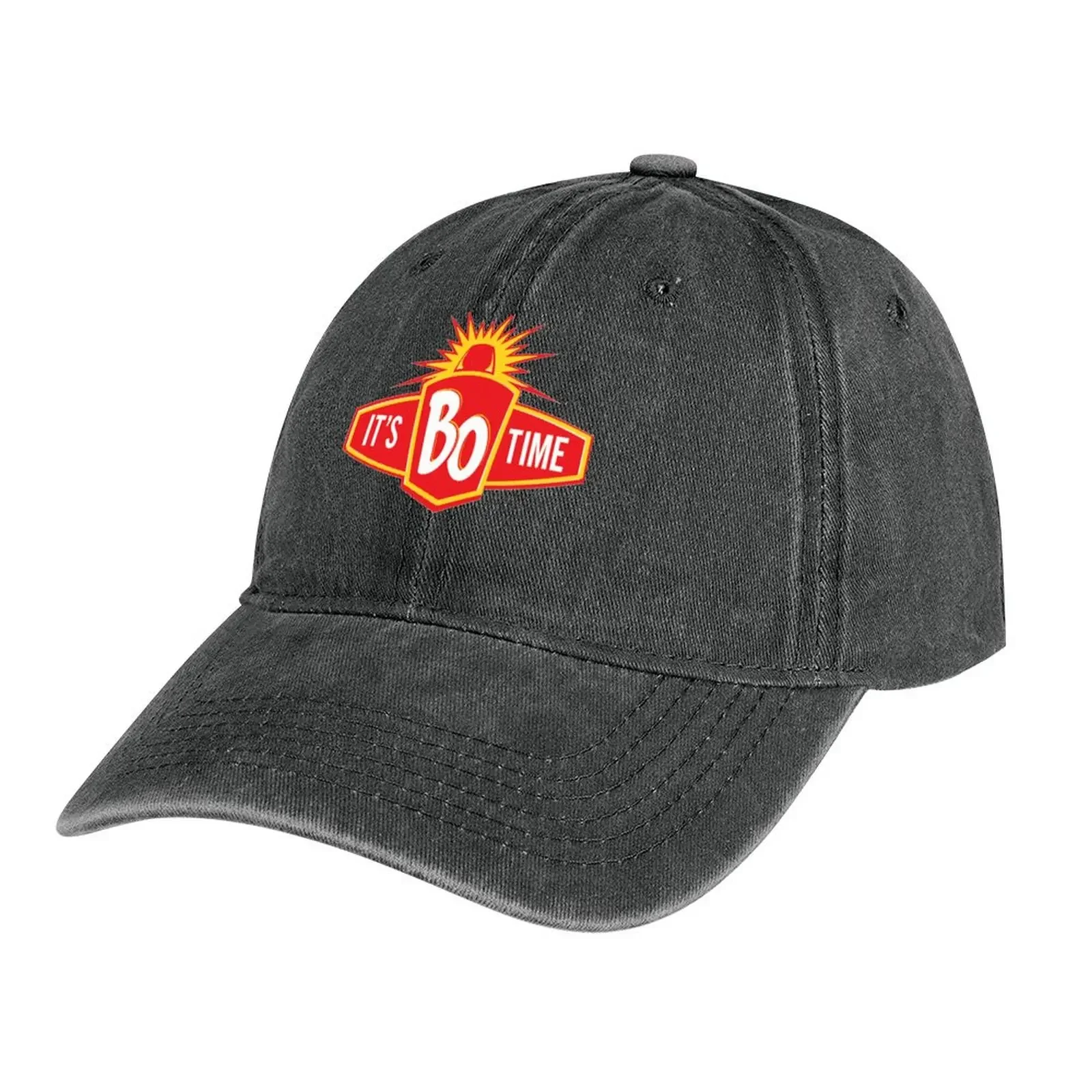 

Restaurant Its Bo Time Classic Logo Cowboy Hat party Hat Sunscreen Mens Caps Women's