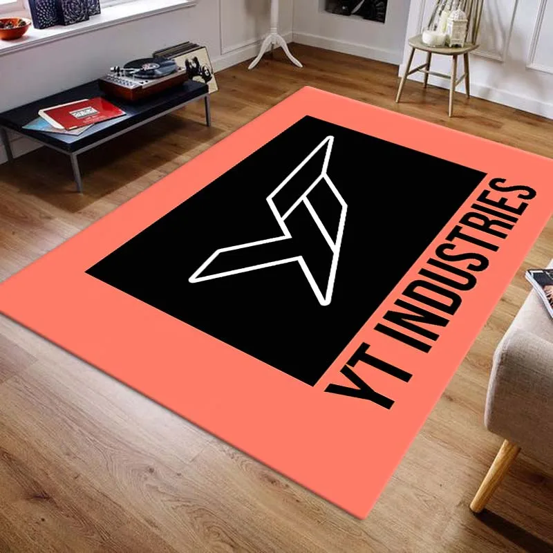 YT Industries Carpets and rugs Mountain Bike printing Living room Bedroom Large area soft Carpet Home Children's room floor Mat