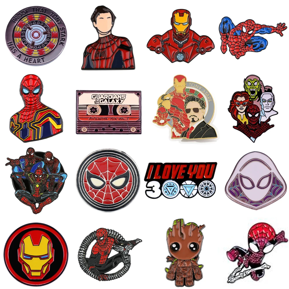 

Cartoon Characters Pins Lapel Pins Anime Badges on Backpack Women's Brooch Clothes Jewelry Fashion Accessories Gift for Kids