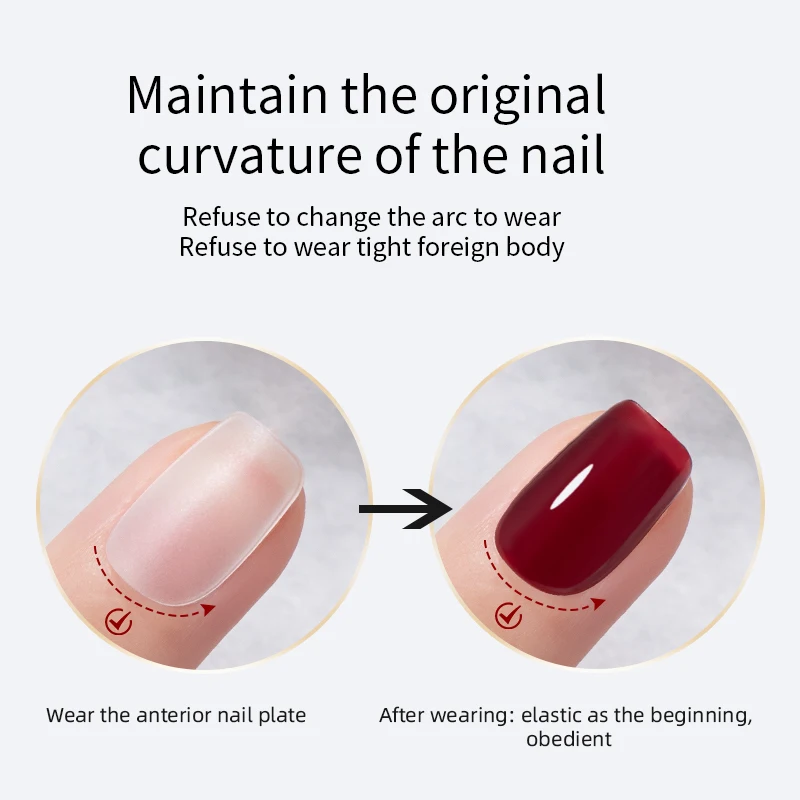 RS NAIL No Wipe Top Coat Fake Nails Soft Elastic Top Coat Nail Art Gel Varnish Semi Permanent Soak Off Reinforce Gel No Wipe Gel 4