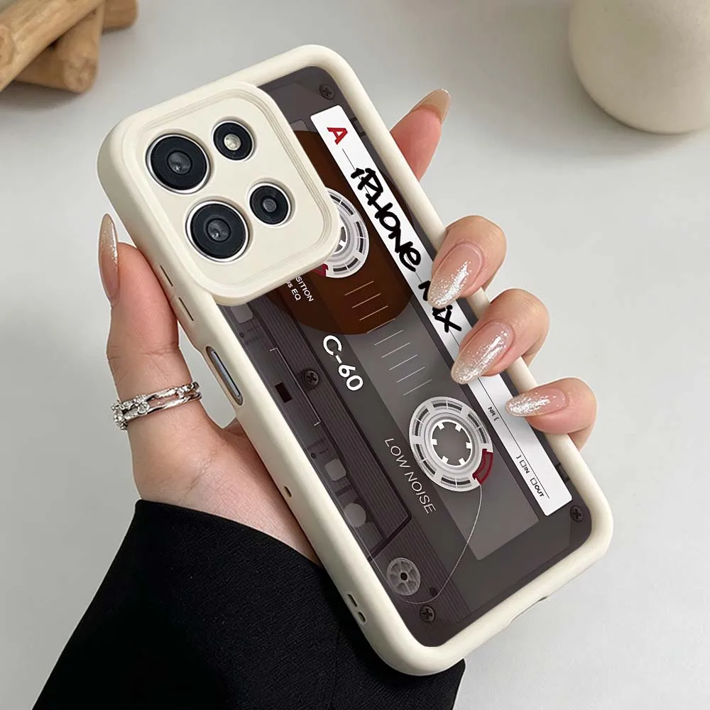 Lucky Tape Pattern Phone Case - Eye Ladder Design