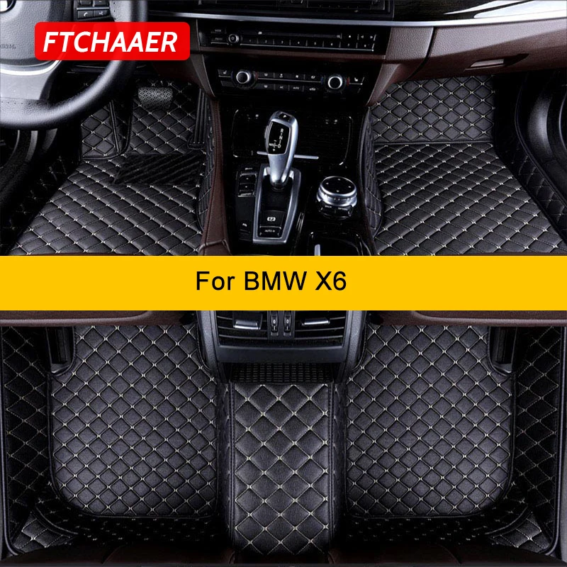 

Автомобильные коврики FTCHAAER на заказ для BMW X6 E71 E72 F16 F86 G06 G96, автомобильные коврики, аксессуары для ног