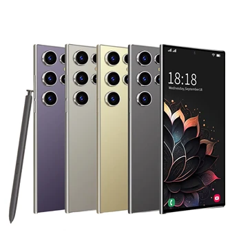 S25 Pro, téléphone intelligent Android, 6.8 pouces, 8 + 256GB ROM, double SIM, téléphone portable, Google Play Store, 24 + 48MP, 6000mAh, téléphones portables 1