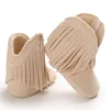 Fashionable Tassel Baby Boots for Boys and Girls Fashionable and Popular Western Denim Midsole Boots 0-18 Months Walking Shoes 4