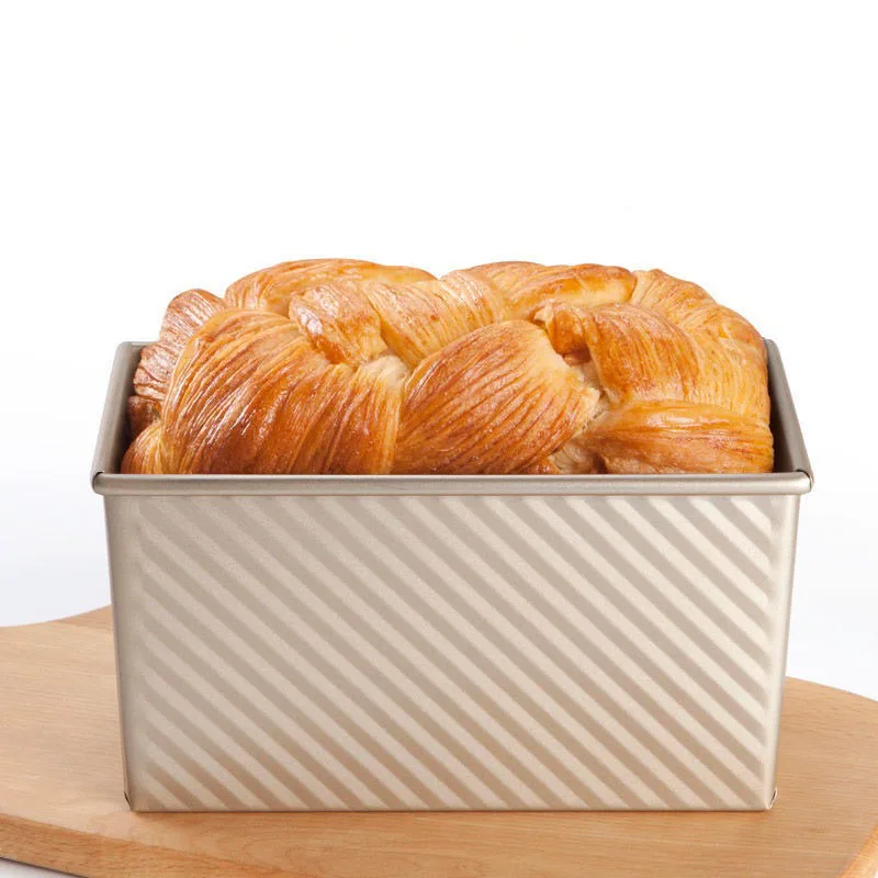 

Toast Box Baking Pan Baking Accessories and Tools Full Set Rectangle Mold for Baking Non-stick Cookware for Kitchen Cake Tools