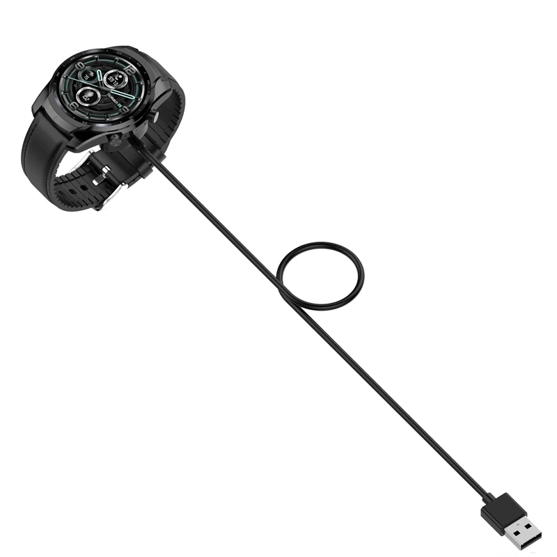 Caricabatterie Smart Watch Per Ticwatchs Pro X / Pro 3 Smart Watch Caricabatterie Per Linea Di Ricarica Cavo Di Ricarica Magnetico