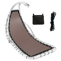 Seamless Fit Cloth Hanging Swing Chair Garden Relaxation Easy Installation Design Indoor Outdoor Use Outdoor Swing Chair Fabric 3