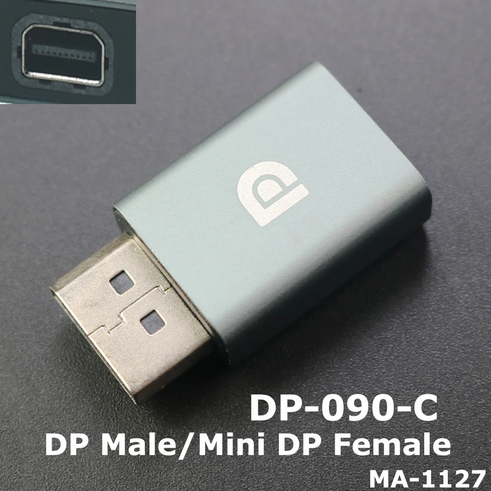 

Mini Display Port DP 1.4 HDTV-compatible Adapter Converter Female to Male 8K 60Hz 4K Video For Laptop Computer Monitor Projector