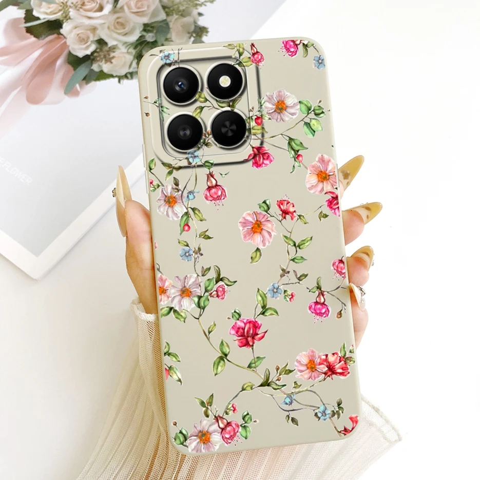 Luxury Sunflower Feather Painted Soft TPU Phone Case