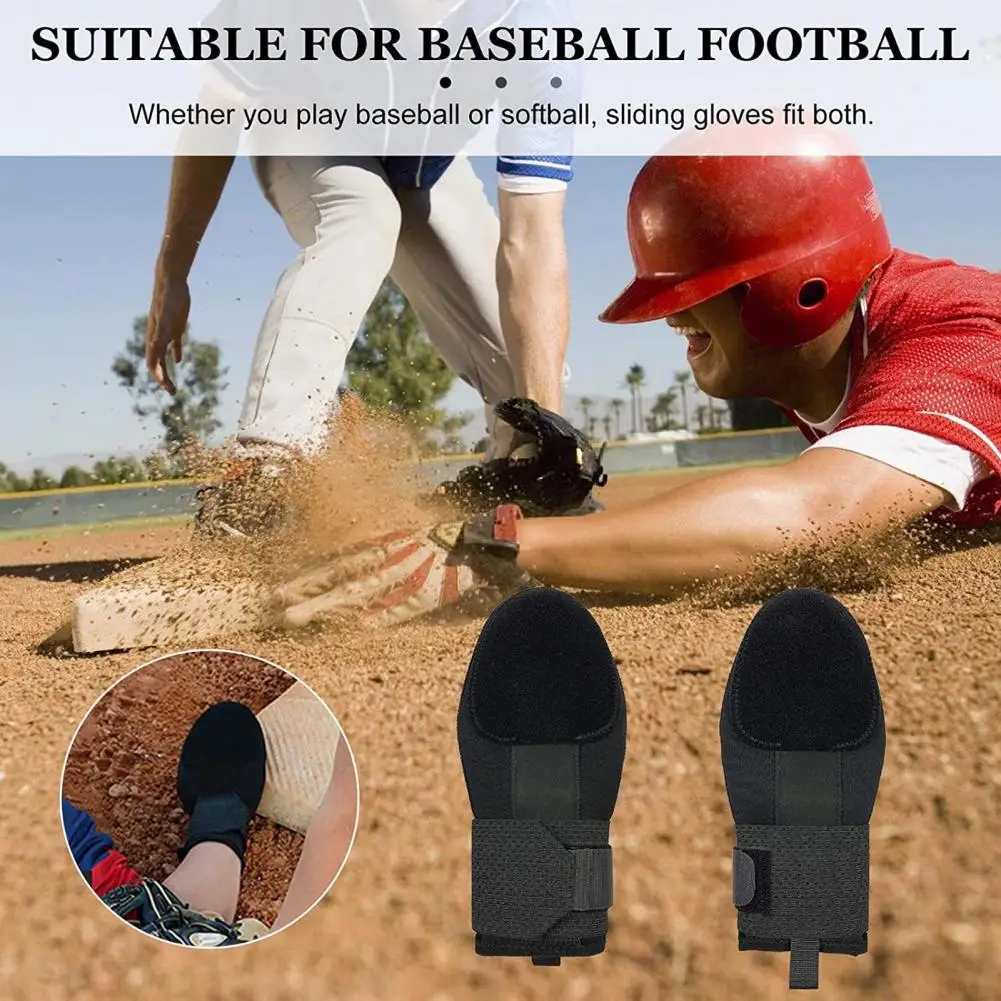 1 Pc Baseball Sliding Mitt Hand Protection Softball Base Protective Glove Teens Adults Professional Baseball Player Protective