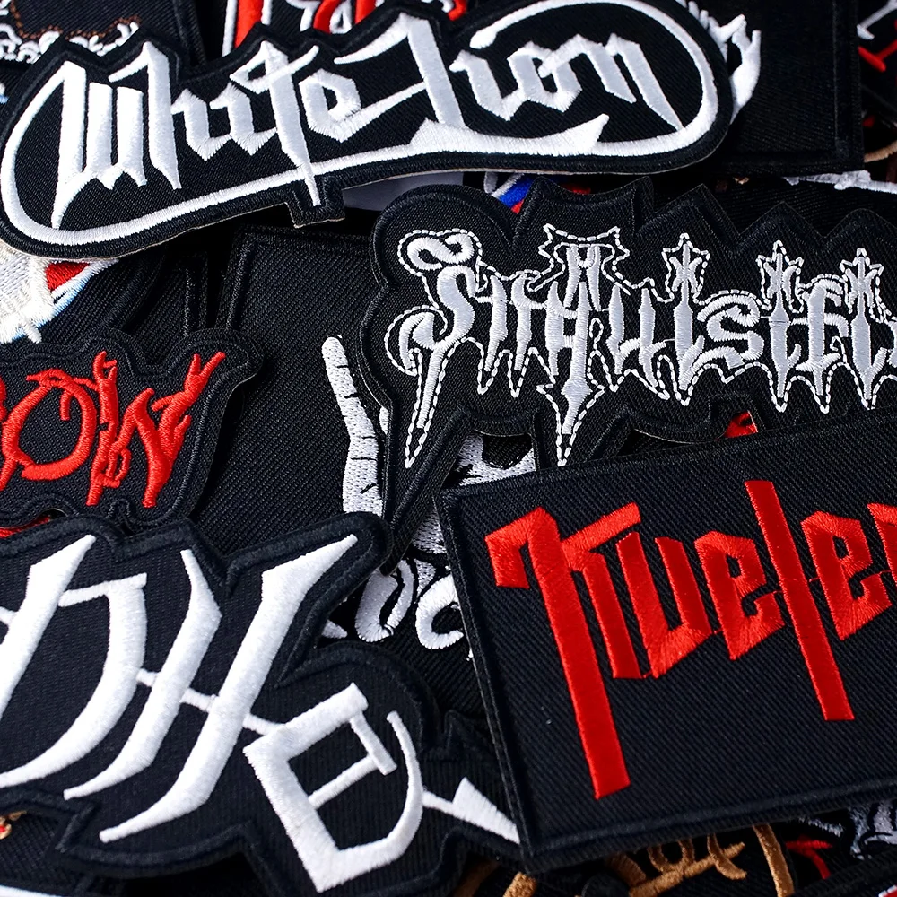 Patch Ricamato Kings Rock Band | 1.5x4.5 Pollici - Iron On Sew On Burnseys Customs