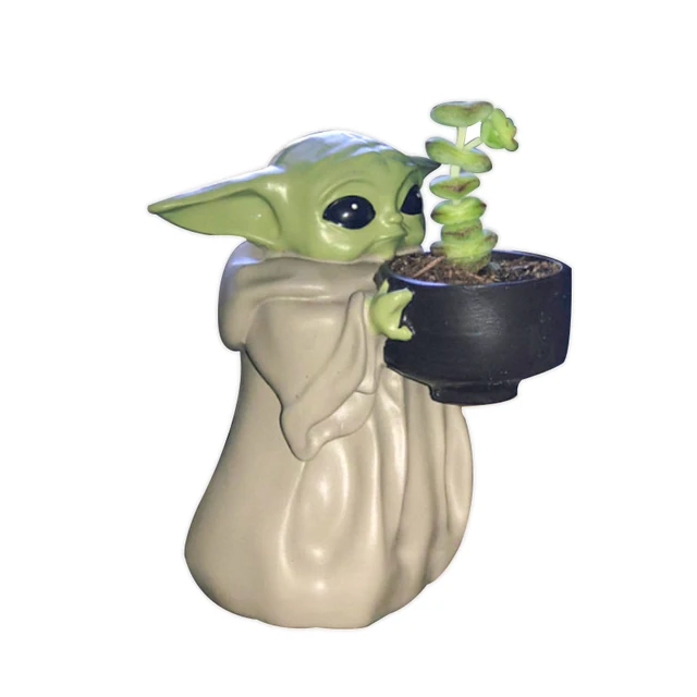 Gyanta Portré Virágpot Szobor Művészet Emberi Arc Virág Nappali Otthoni Dekoráció Díszek Pozsgás Növények Fej Alakú Edény - Image 4