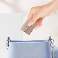 Mini boîte à bijoux, organisateur de rangement fonctionnel, sac à bijoux pliable pour bagues, boucles d'oreilles, colliers, pochettes de voyage 5