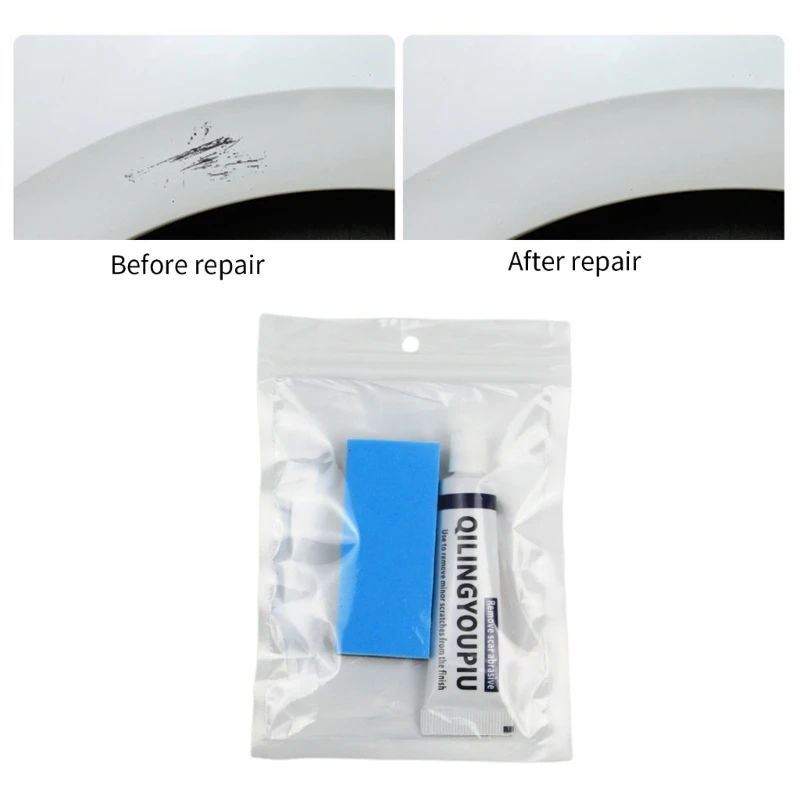

Upgraded Car Scratch Repair with Sponge Polishing Wax Kit Body Compound Cream Wax Car Body Compound Scratch Remover