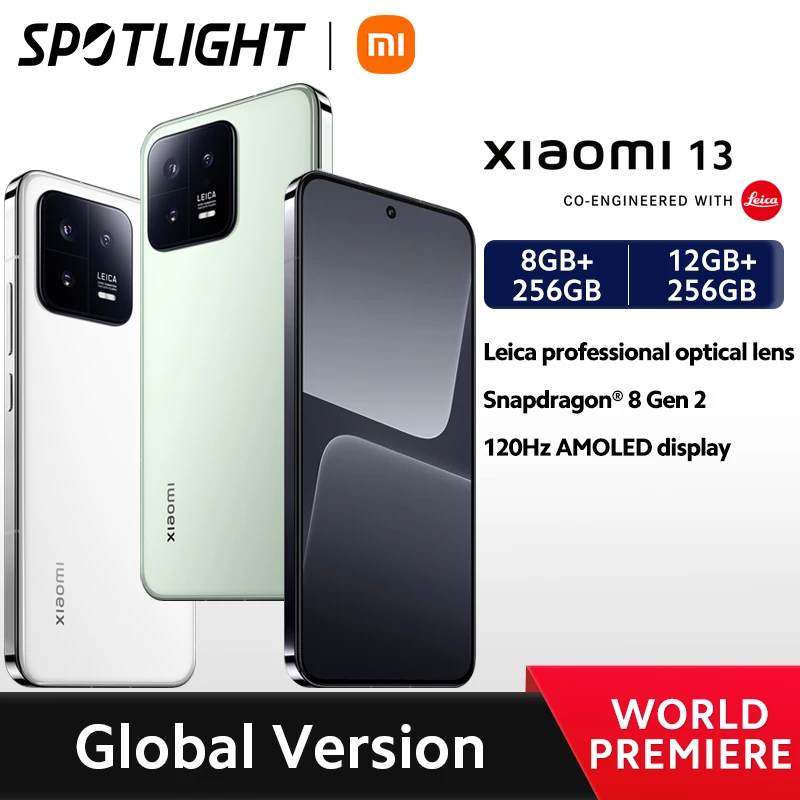 Xiaomi 13 5G versión Global, Smartphone con cámara Leica de...