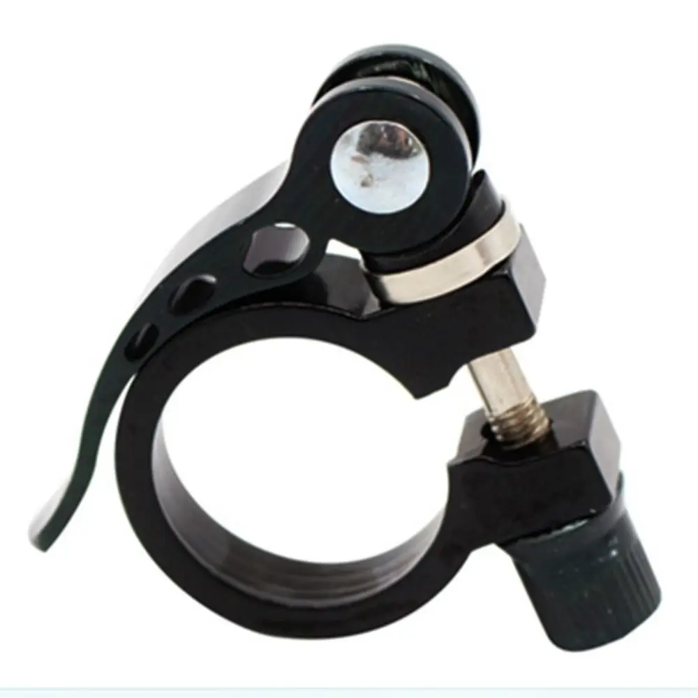Bike Seatpost Clamp MTB Quick Releas Ultralight Aluminium Alloy Bicycle Seat Post Mount 25.4/28.6/31.8/34.9mm Cycling Accessorie bike seatpost clamp