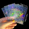 Sharkbang 50pcs/Lot Holo Card Sleeves 61x91mm Snowflake/Sakura Kpop Holder For Postcards Films Game Cards Photocard Protector 2
