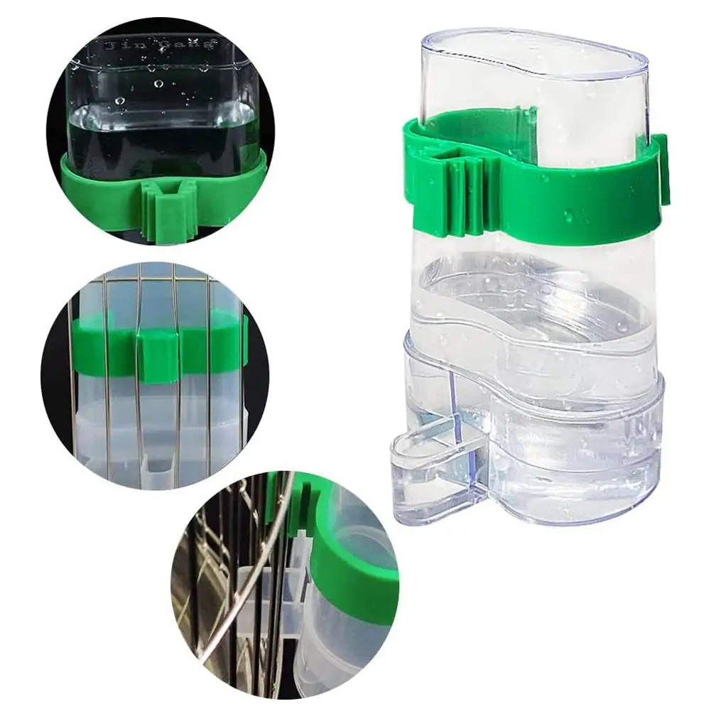 Automatic Bird Feeder Birds Water Feeders Dispenser Automatic Feeder Drinker Hanging Pet Bird Cage Accessories