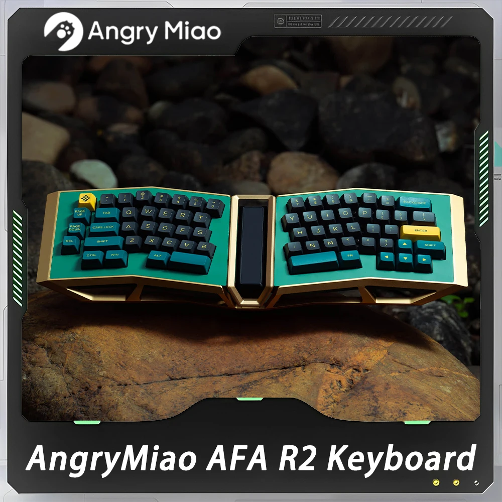 

Angry Miao AFA R2 Mechanical Keyboard Hot Swap RGB Backlit Custom Wireless Gaming Keyboard Low Delay For Pc Gamer Keyboard Gifts