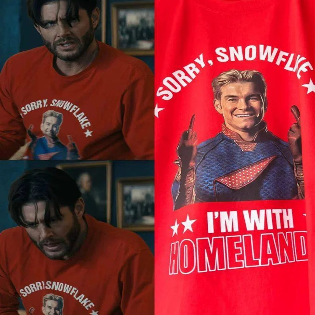 Tut mir leid, Snowflake, ich bin bei Homelander. Shirt The Boys Merchandise Sommer T-Shirt aus reiner Baumwolle für Herren, Kinderkleidung, T-Shirt Y2k für Damen ﻿